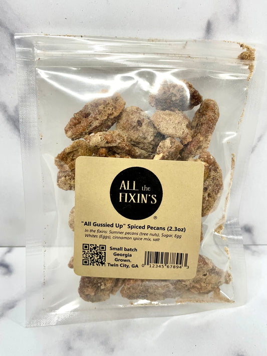 Corporate gift box with All Gussied Up gourmet spiced pecans, Philly-made Southern flavor