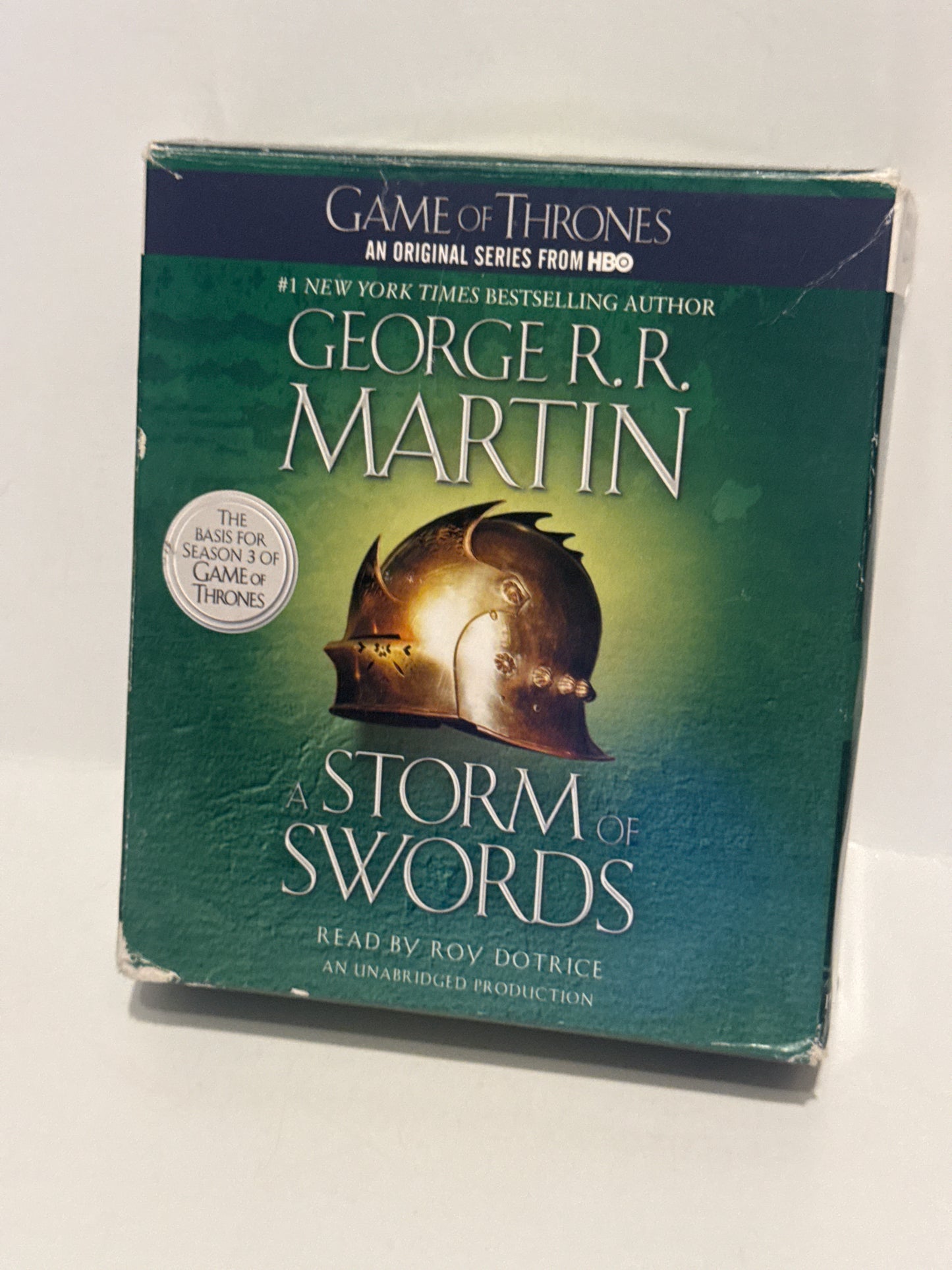 A Storm of Swords Audiobook by George R.R. Martin - 34 CDs