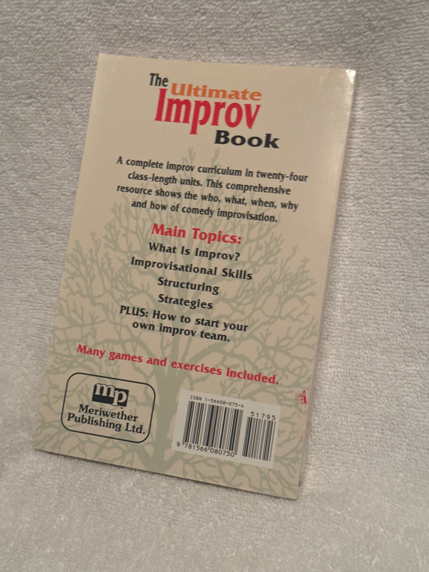 The Ultimate Improv Book: Mastering Comedy Improvisation