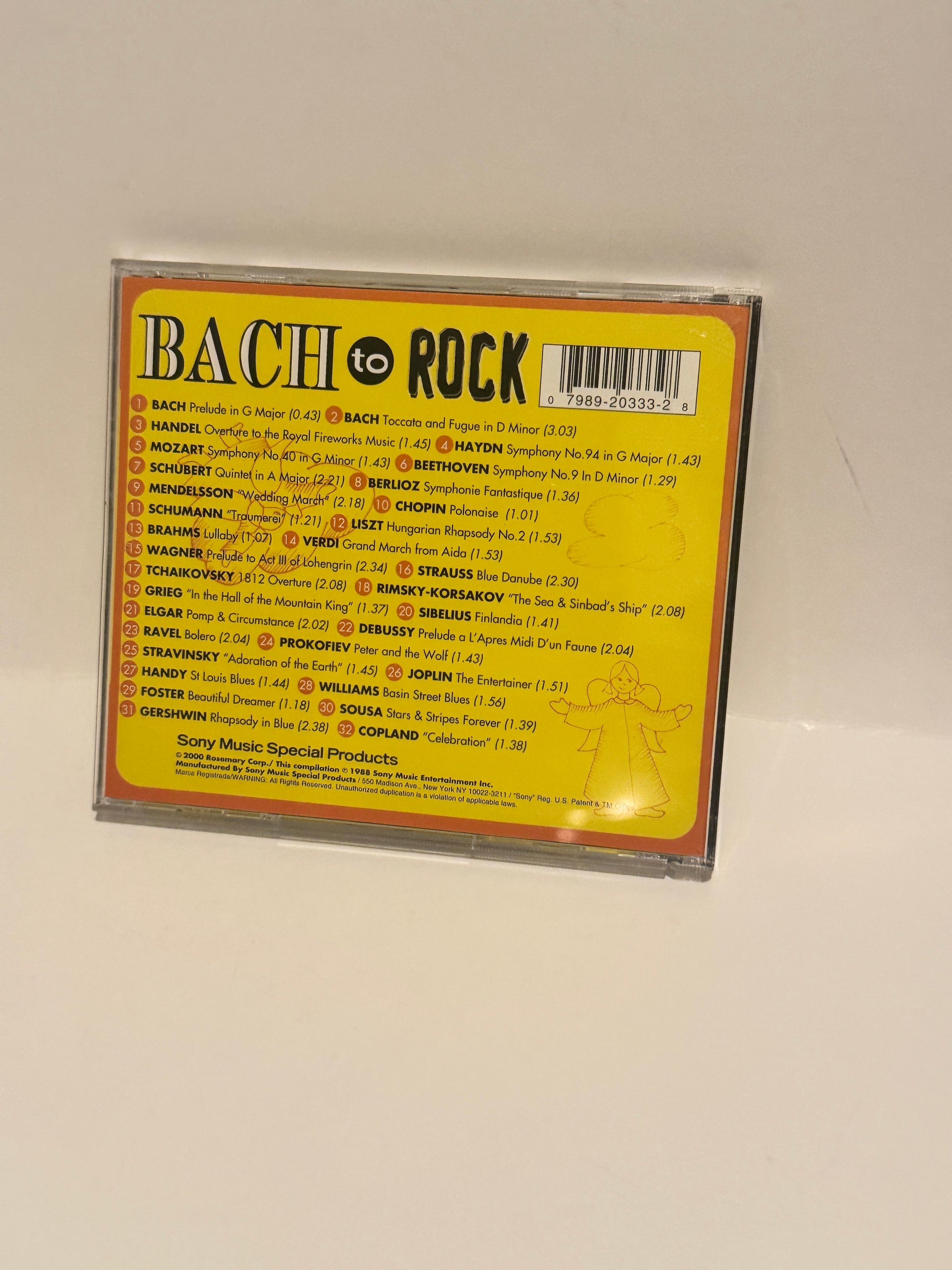 Bach to Rock: Captivating Children's Music CD - Introduce Your Child to Classical Masters