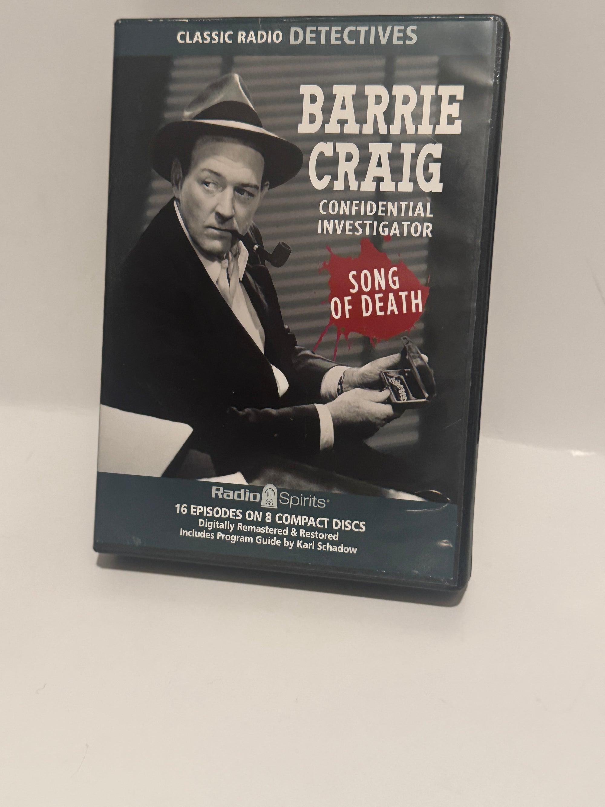 Barrie Craig Confidential Investigator: Song of Death - Classic Radio Detectives (16 Episodes on 8 CDs)