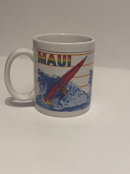 Maui Glass Mug – Hawaii Souvenir, Tropical Beach Gift, Island Decor