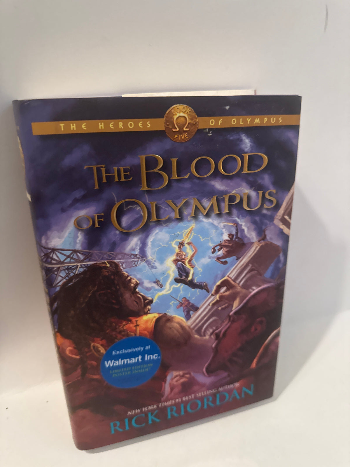 Blood of Olympus – Hardcover by Rick Riordan