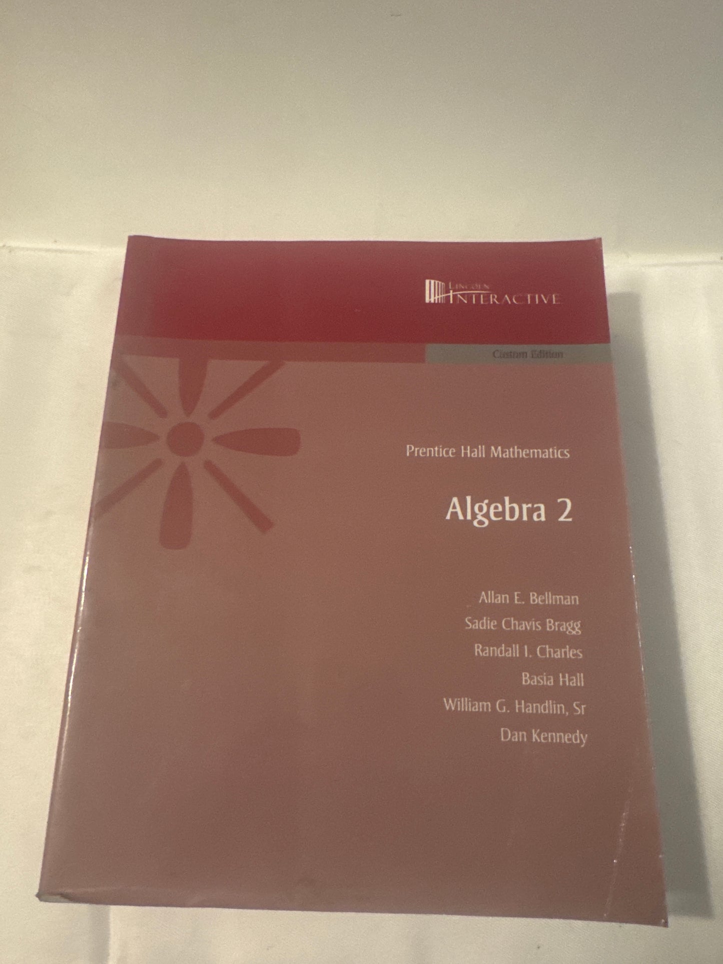 Princess Hall, mathematics algebra two Alan e bellman￼