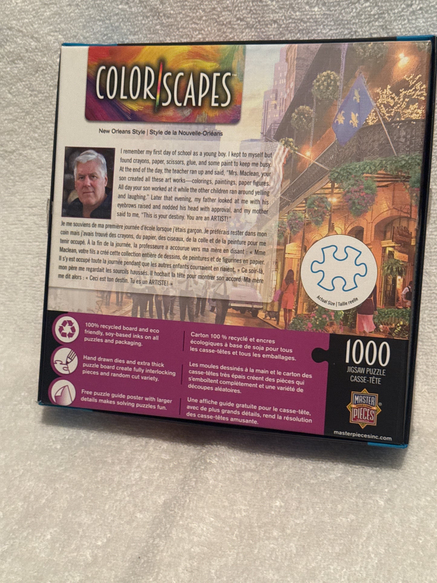 ColorScapes Puzzle 1000 Pieces - Vibrant Street Scene