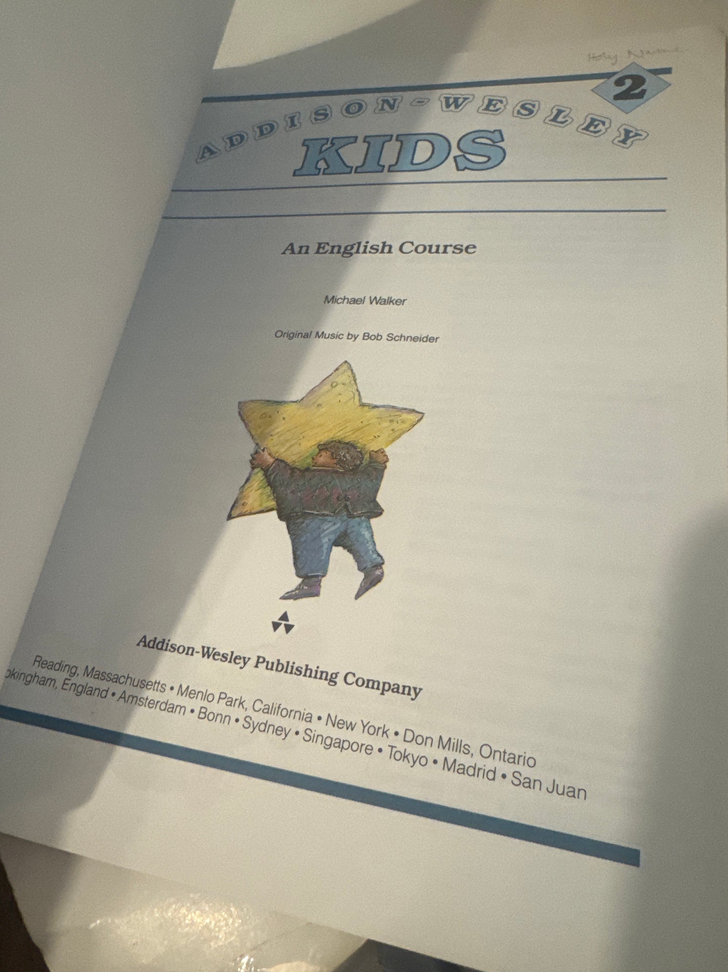 English Course Book for Kids – Addison Wesley Student #2