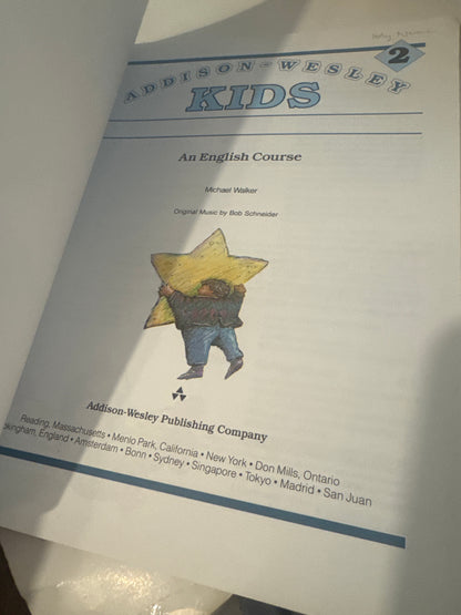 English Course Book for Kids – Addison Wesley Student #2