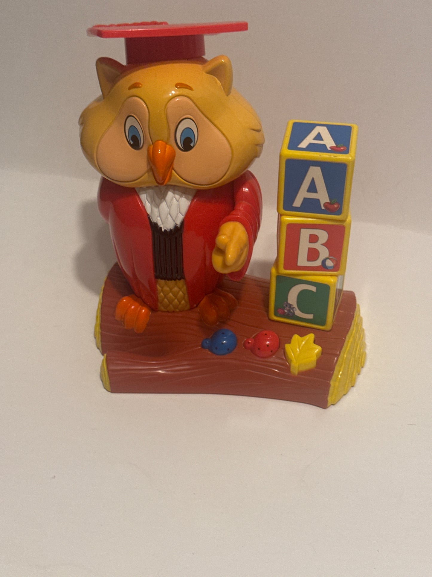 Hasbro 2002 Professor Oliver Owl ABC Alphabet Song Toy
