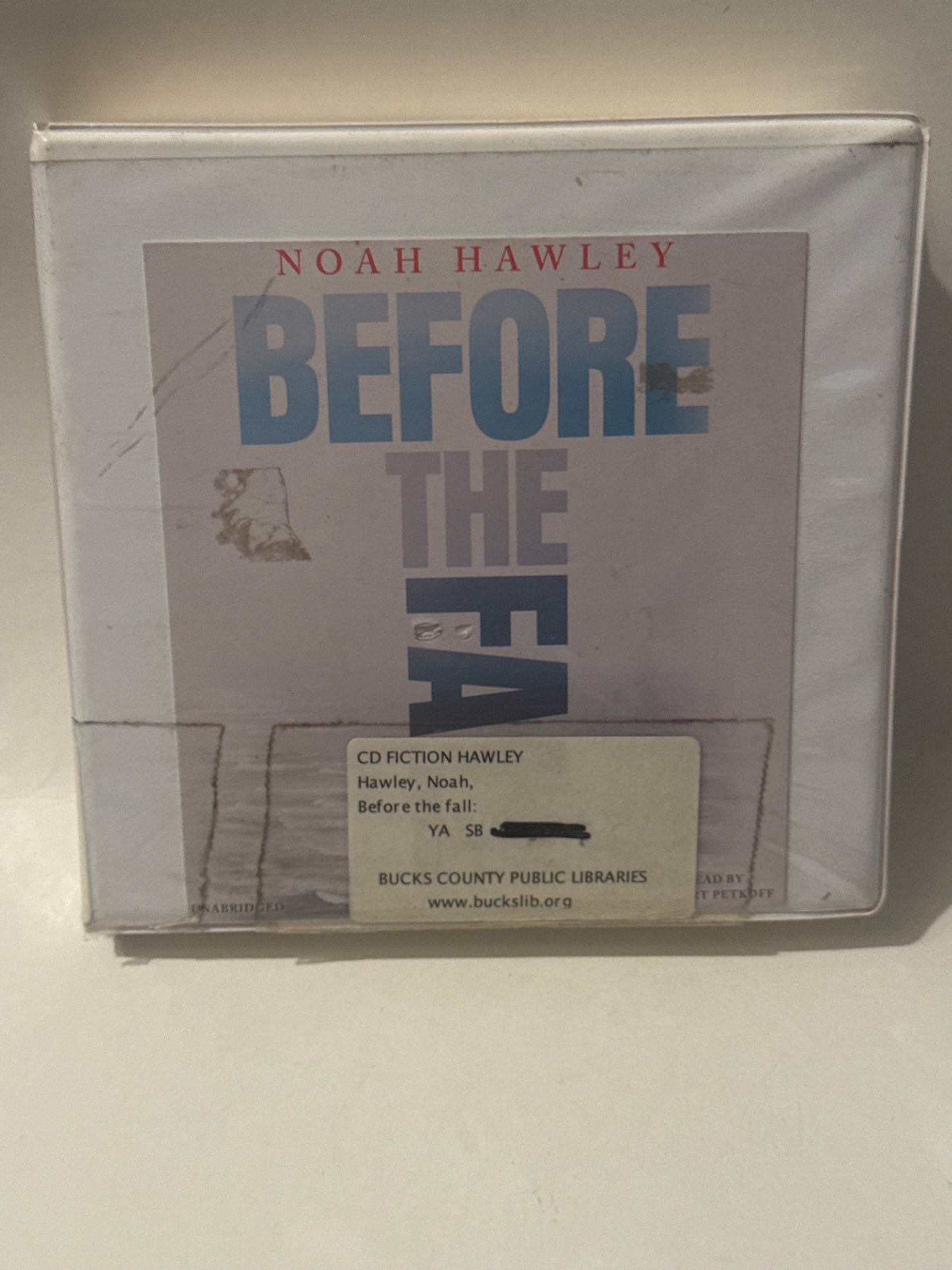 Before the fall, Noah Hawley￼