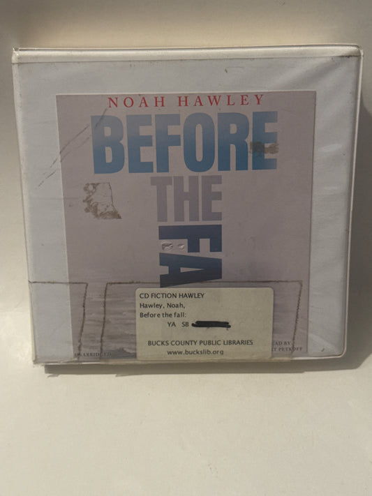 Before the fall, Noah Hawley￼