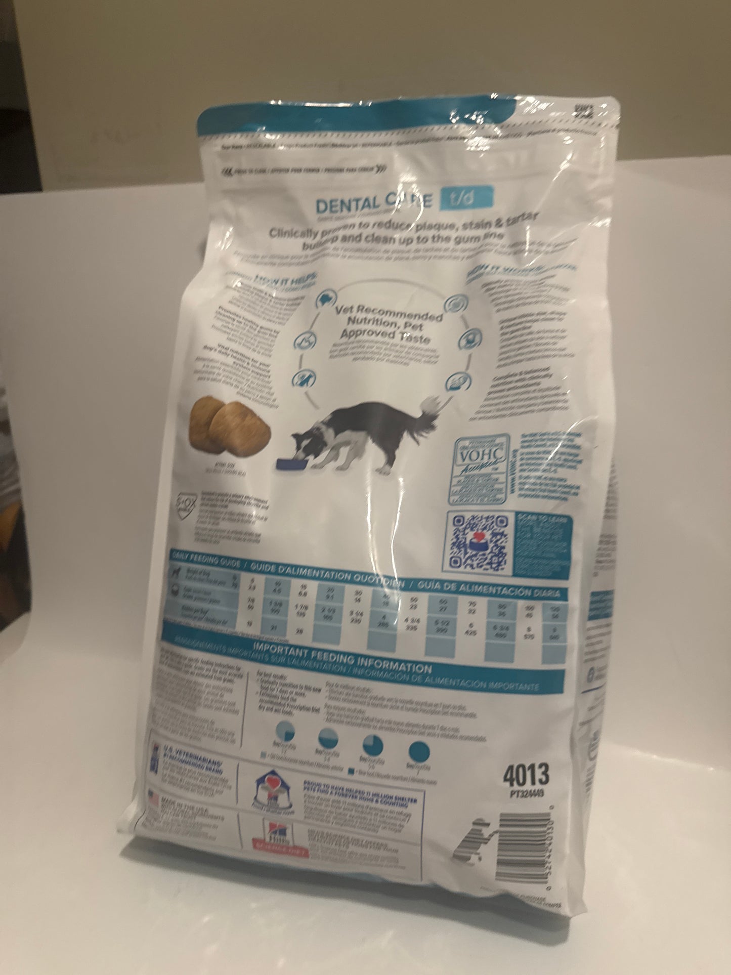 Hill's Prescription Diet Dental Care Dog Food, 5 lb Bag