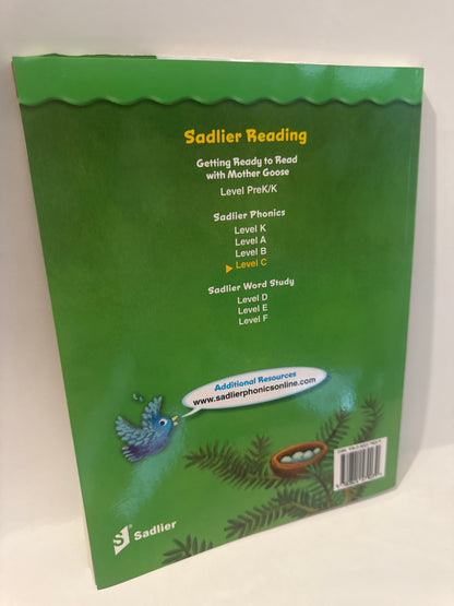 Sadlier Phonics Level C – Early Reading Workbook for Kids