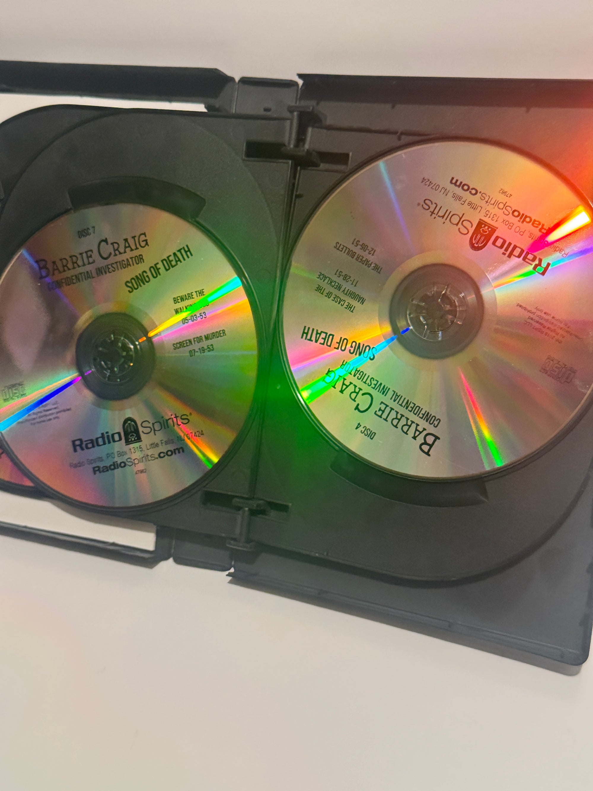Barrie Craig Confidential Investigator: Song of Death - Classic Radio Detectives (16 Episodes on 8 CDs)