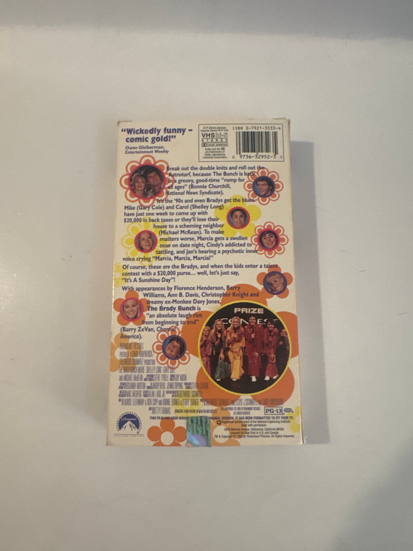 The Brady Bunch Classic TV Series 1990s Release VHS Tape