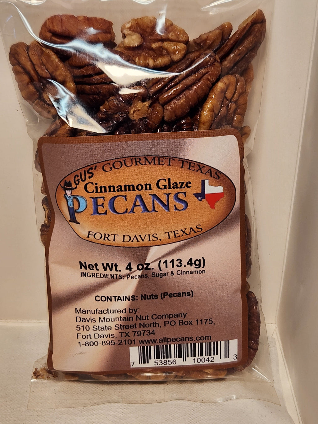 Cinnamon glaze pecans