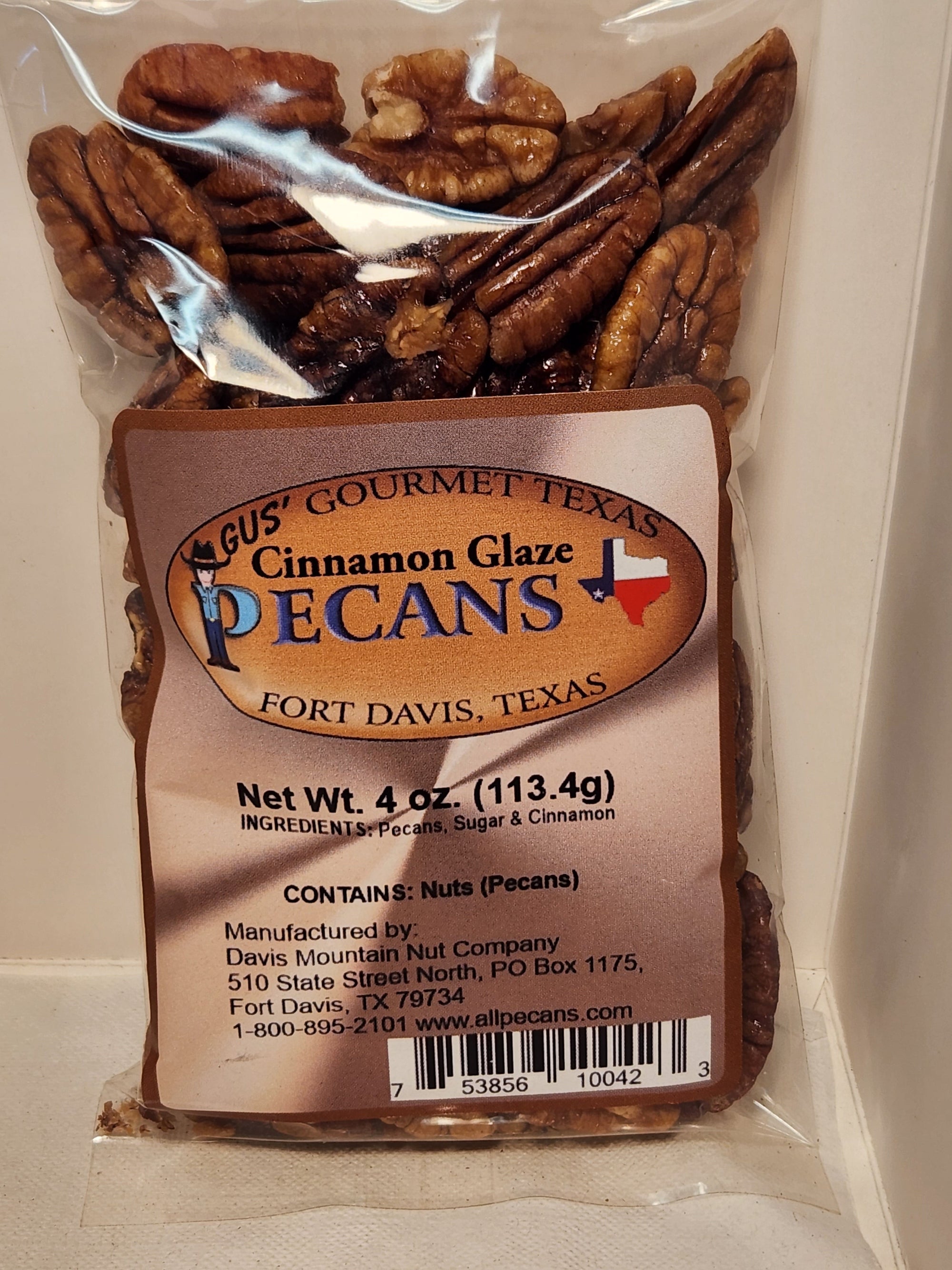 Cinnamon glaze pecans