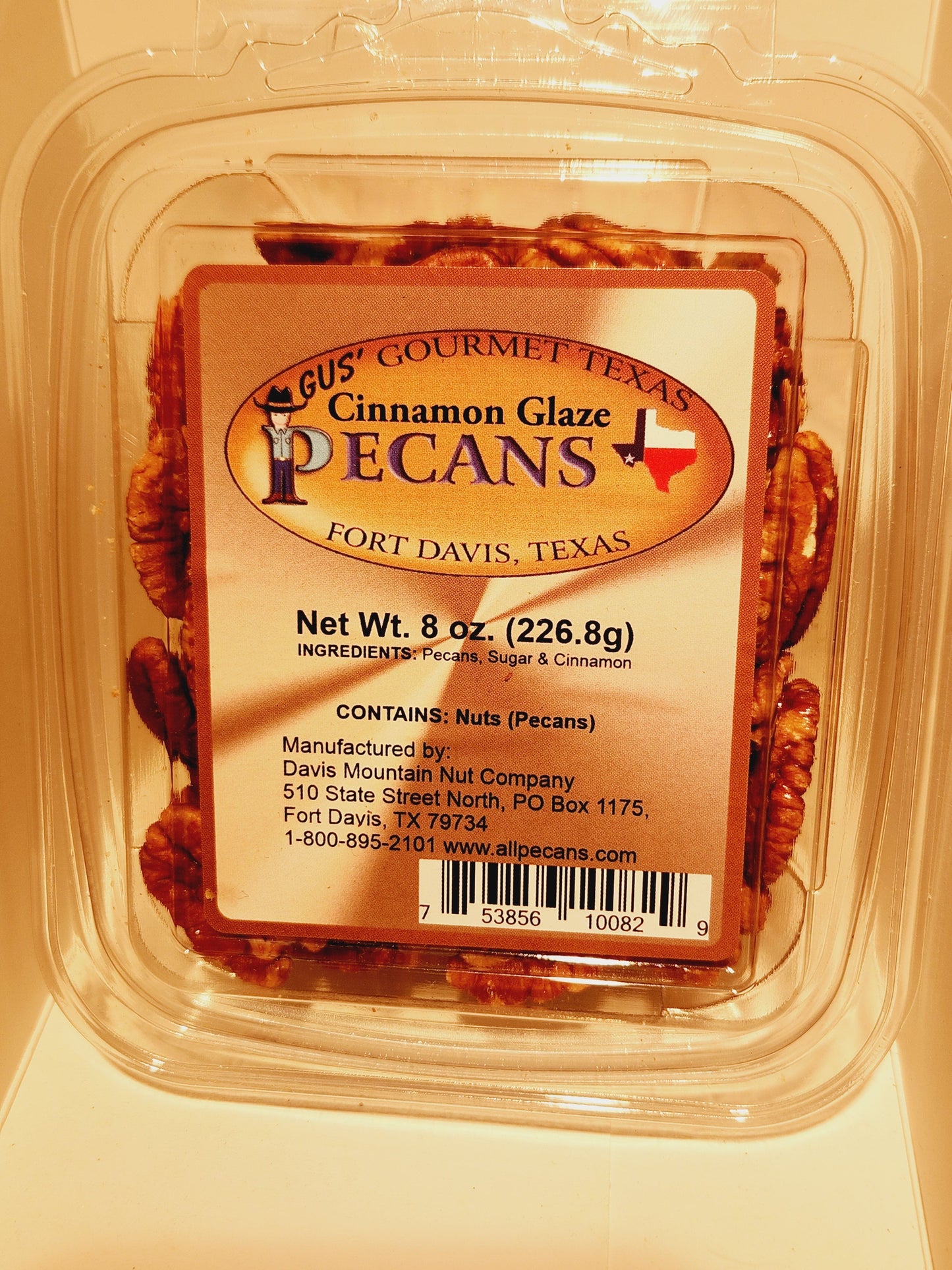 Cinnamon glaze pecans