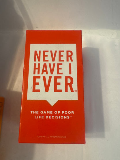 Never Have I Ever Game – Fun Party Card Game for Adults & Teens