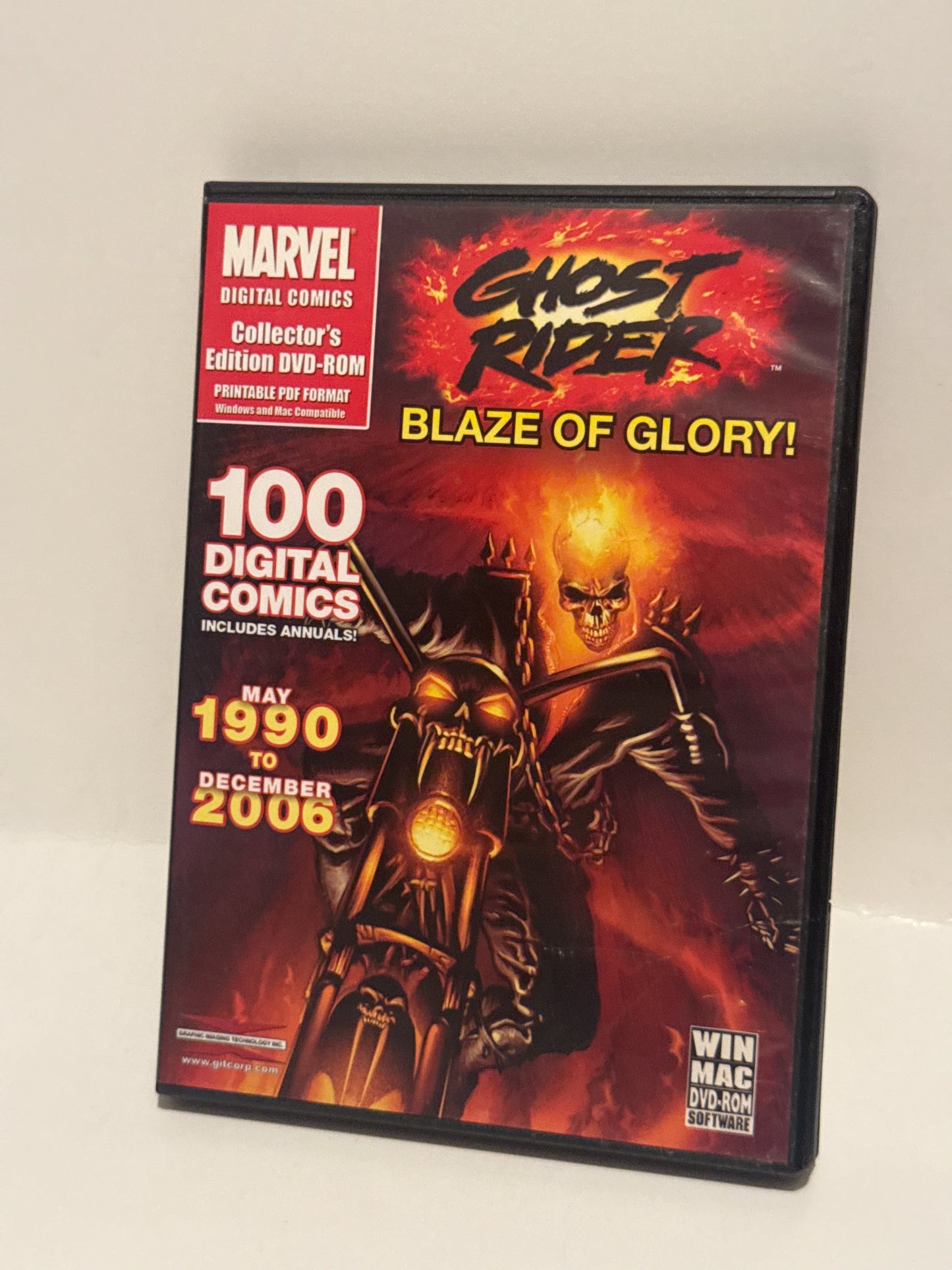 Ghost Rider: Blaze of Glory! Marvel Digital Comics Collector's Edition DVD-ROM