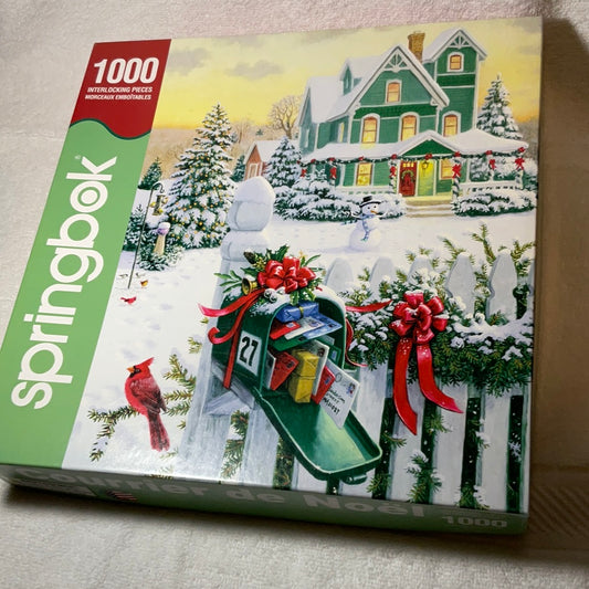 Holiday Mail Jigsaw Puzzle by Springbok (1000 pcs)