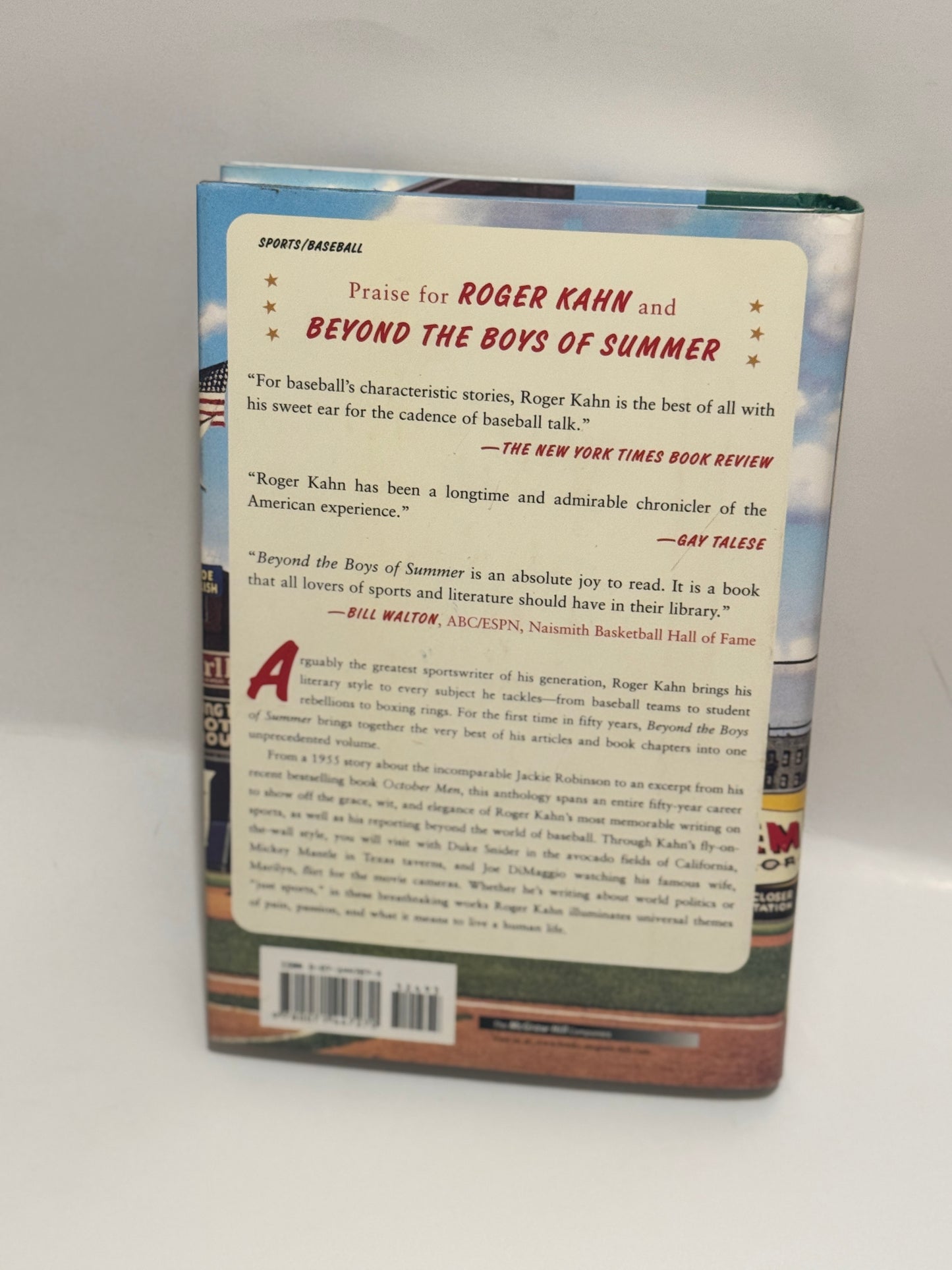 Beyond the Boys of Summer: The Very Best of Roger Kahn - A Celebration of Baseball's Greatest Stories