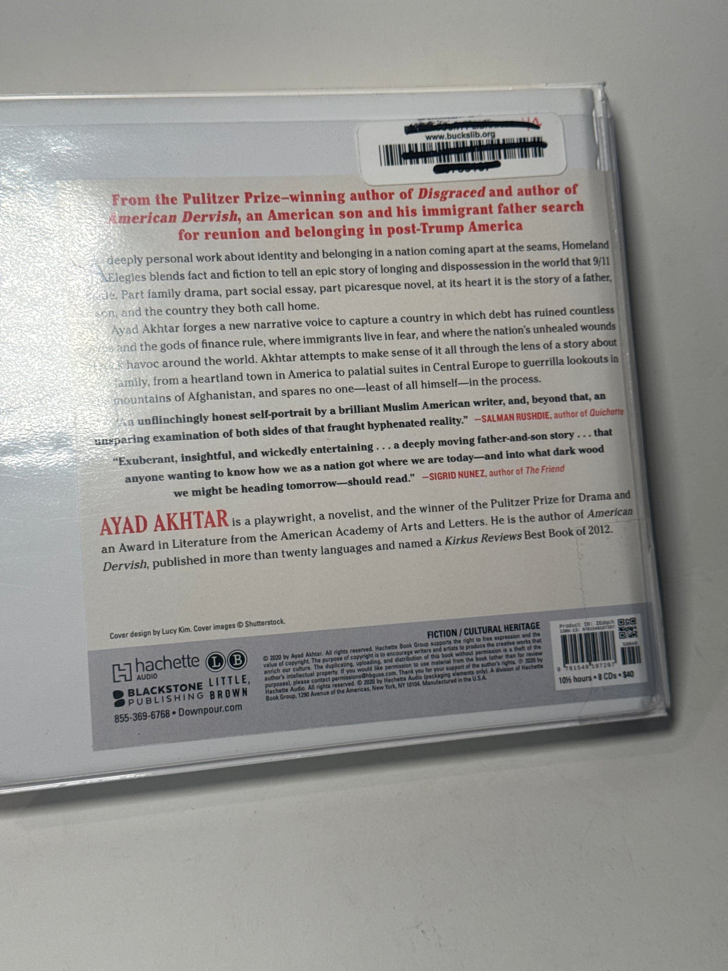 Homeland allies, ayad akhtar￼