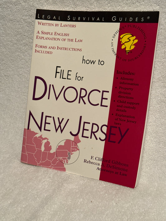 How to File for Divorce in New Jersey: A Step-by-Step Guide