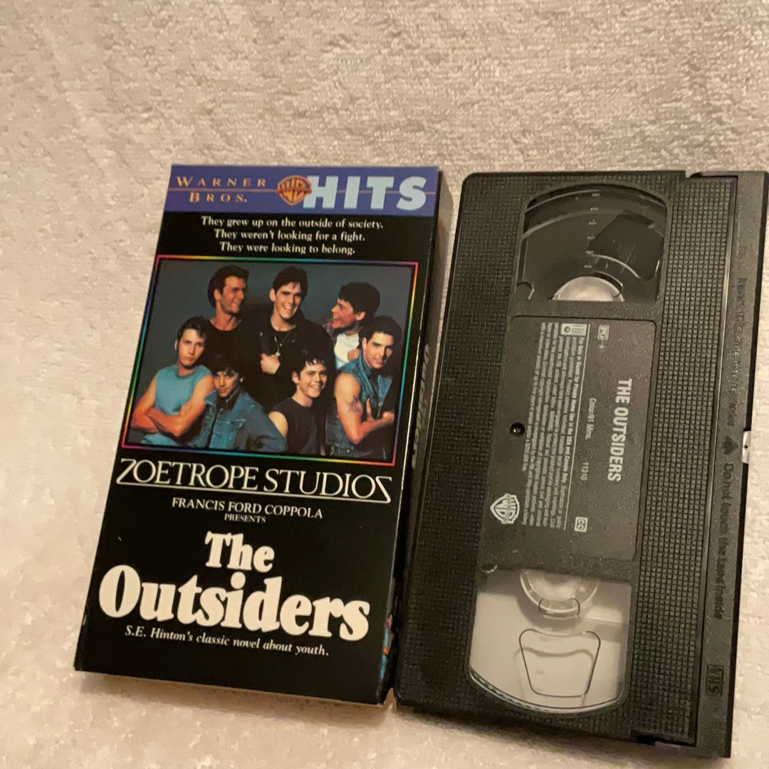 The Outsiders - Vintage VHS Tape