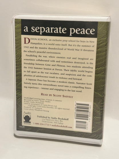 A Separate Peace - Audiobook: Classic American Novel by John Knowles