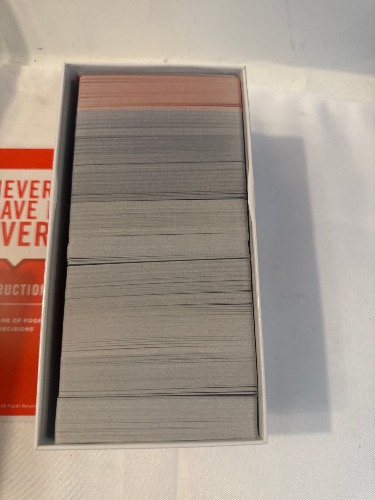 Never Have I Ever Game – Fun Party Card Game for Adults & Teens