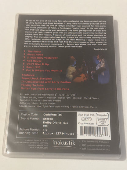 Larry Carlton & Steve Lukather Live – Concert DVD | Jazz-Fusion Guitar Legends