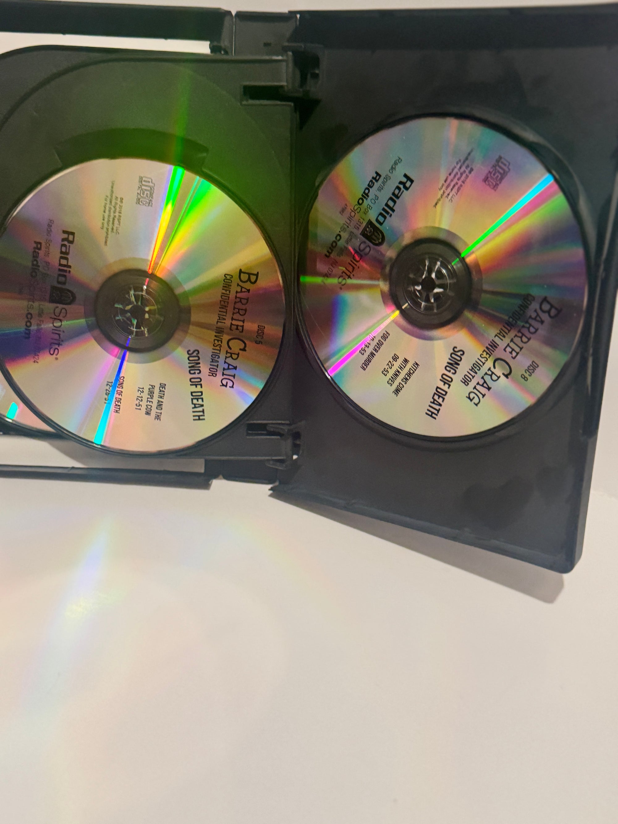 Barrie Craig Confidential Investigator: Song of Death - Classic Radio Detectives (16 Episodes on 8 CDs)