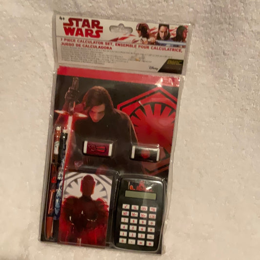 Star Wars Calculator & Stationery Set