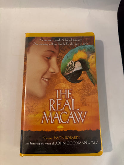 The Real Macaw VHS Tape – 1998 Family Adventure Movie