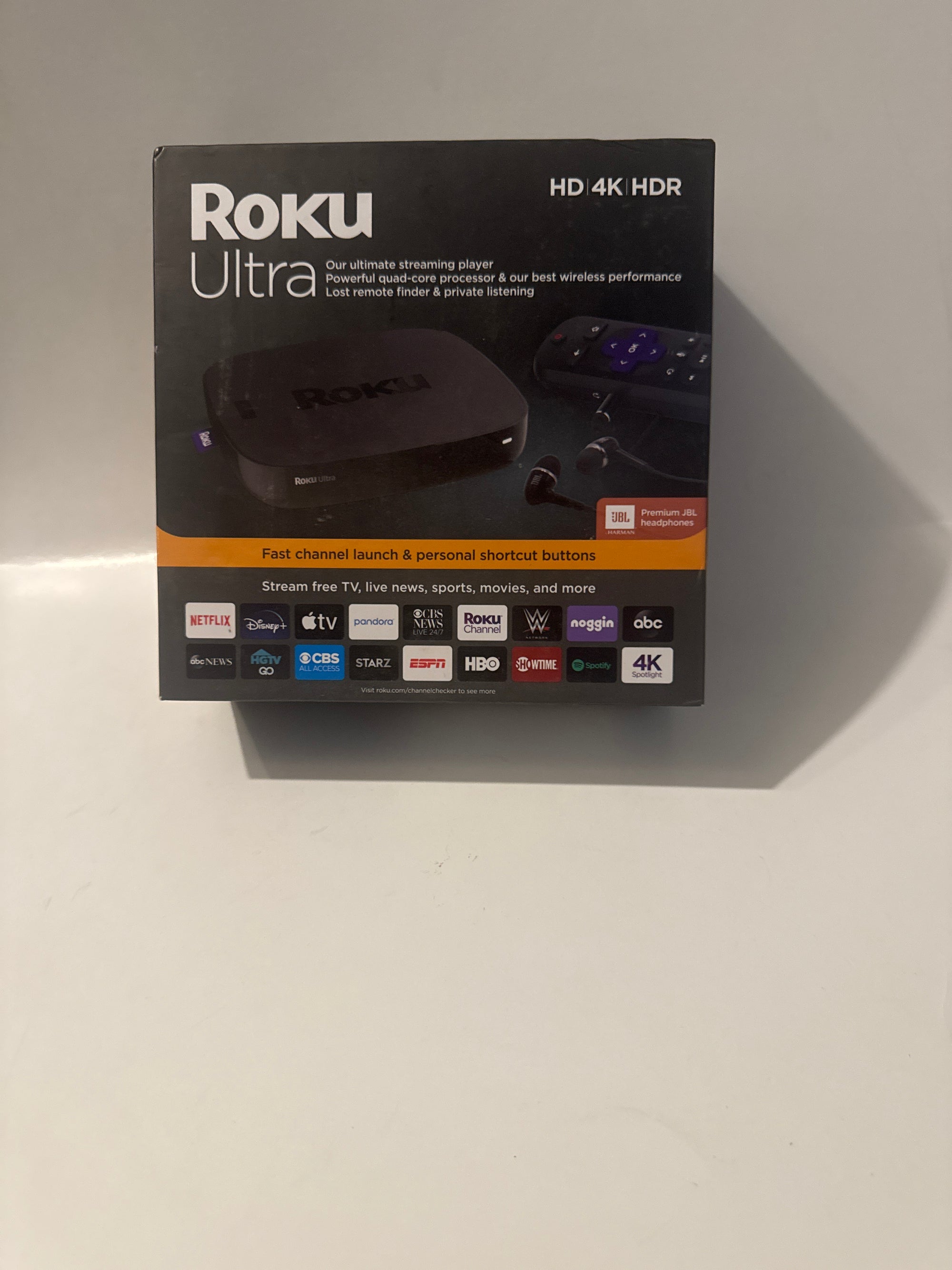 Roku Ultra 4K HDR – Stream Faster, Cut Cable & Watch More