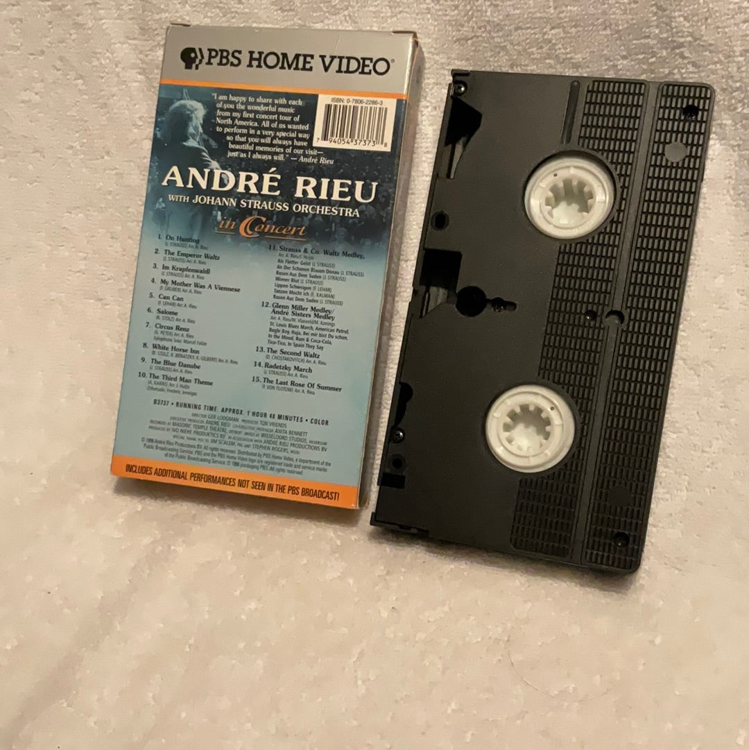 André Rieu: The North America I Love - Vintage VHS Tape