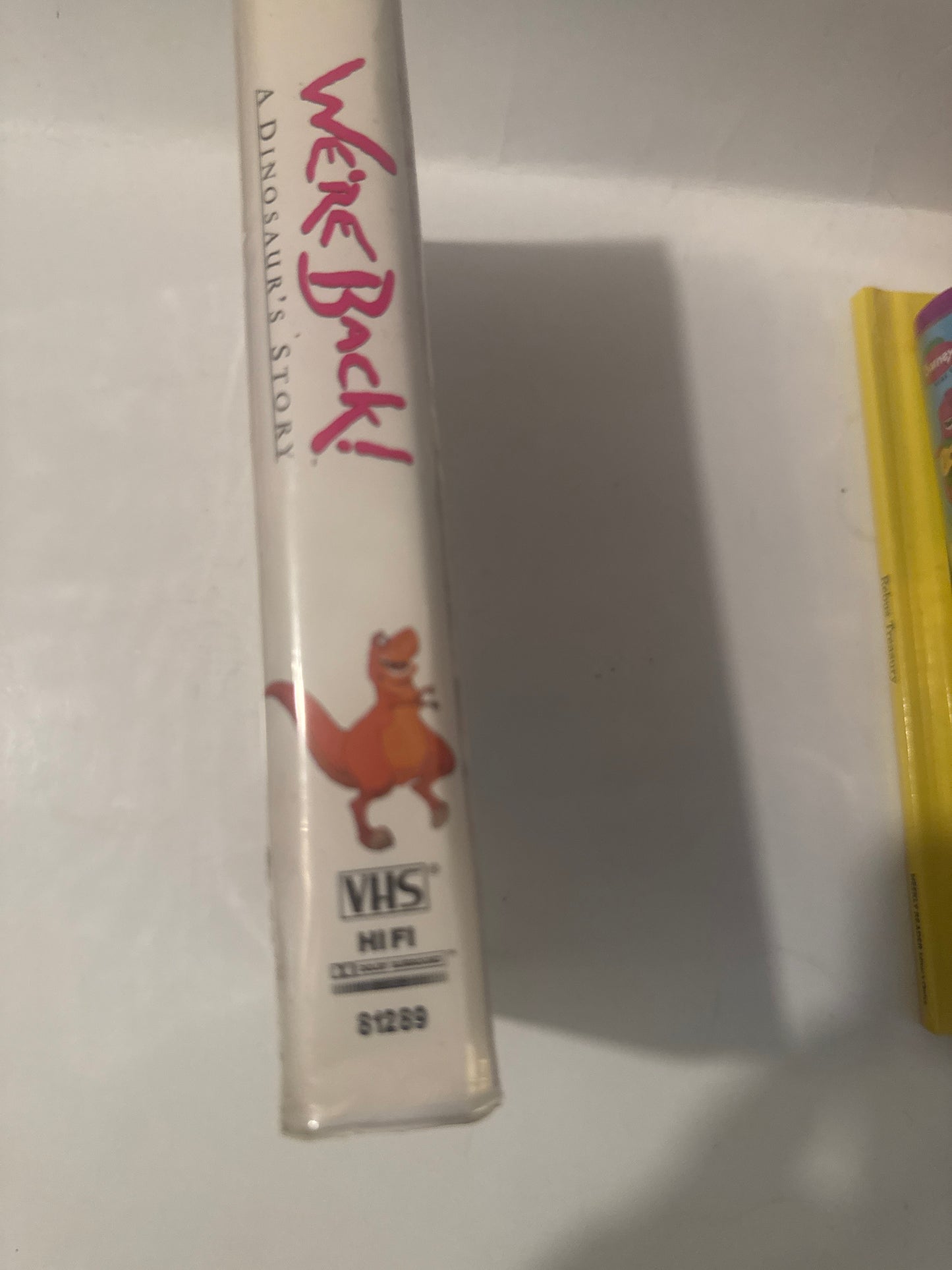 We’re Back VHS Vintage Dinosaur Movie Classic Family Film