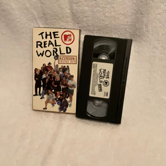 MTV’s The Real World Reunion: Inside Out” Collector’s VHS Tape