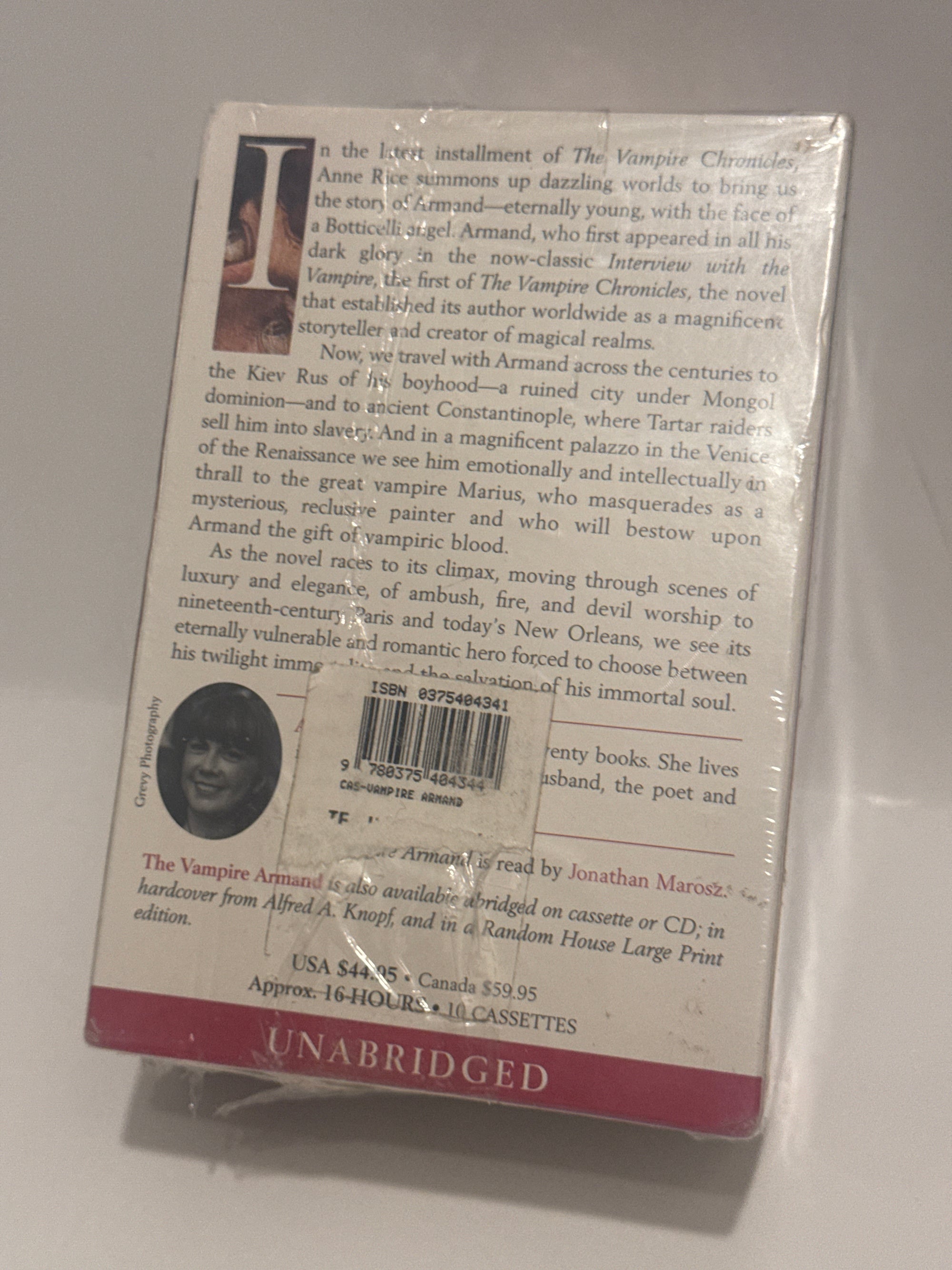 The Vampire Armand by Anne Rice (Unabridged Audiobook)
