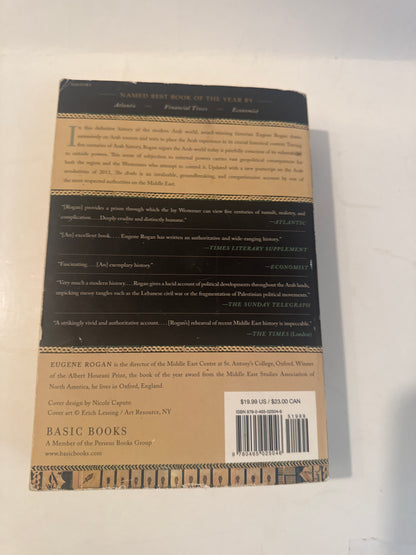 The Arabs: A History by Eugene Rogan Paperback