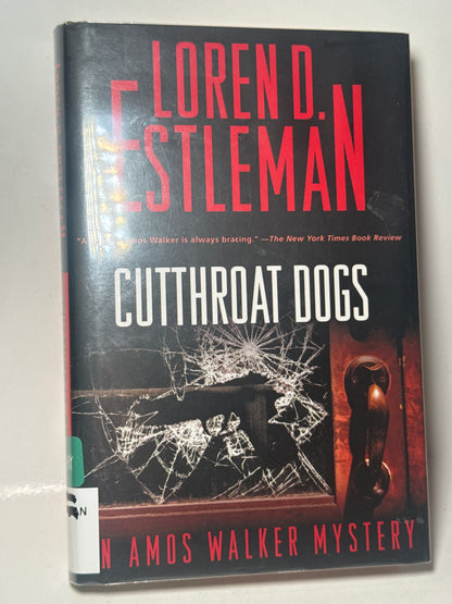 Cutthroat Dogs – Amos Walker Crime Mystery Hardcover