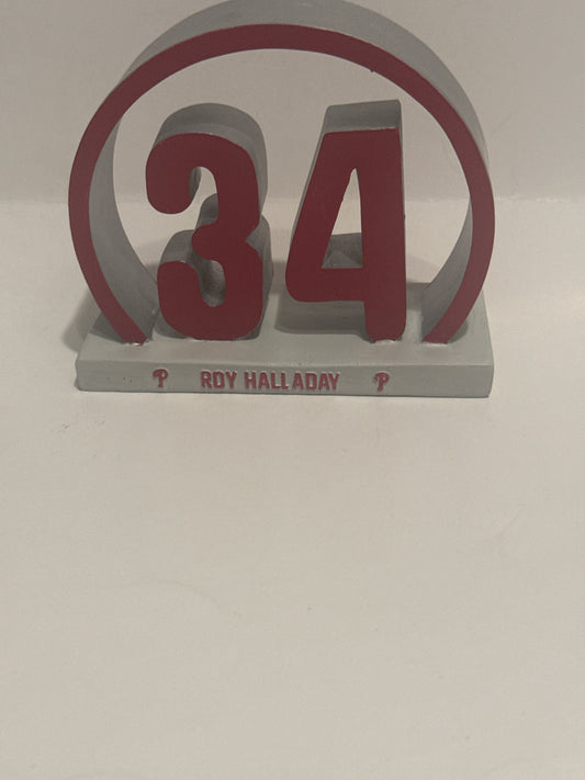 Roy Halladay Tribute | Iconic No. 34 Display – Limited Edition Collectible