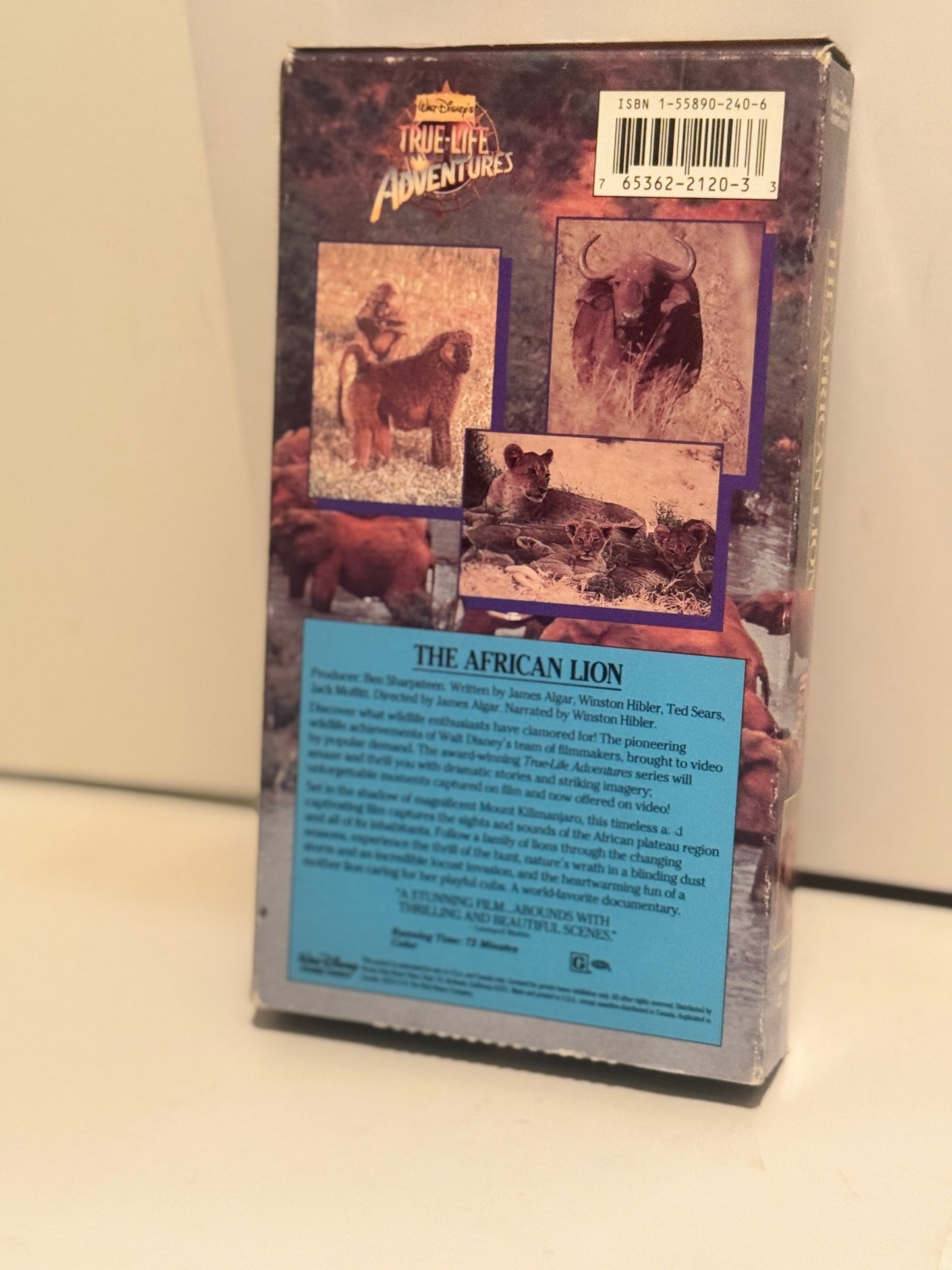 The African Lion: Walt Disney's True-Life Adventures - Classic VHS