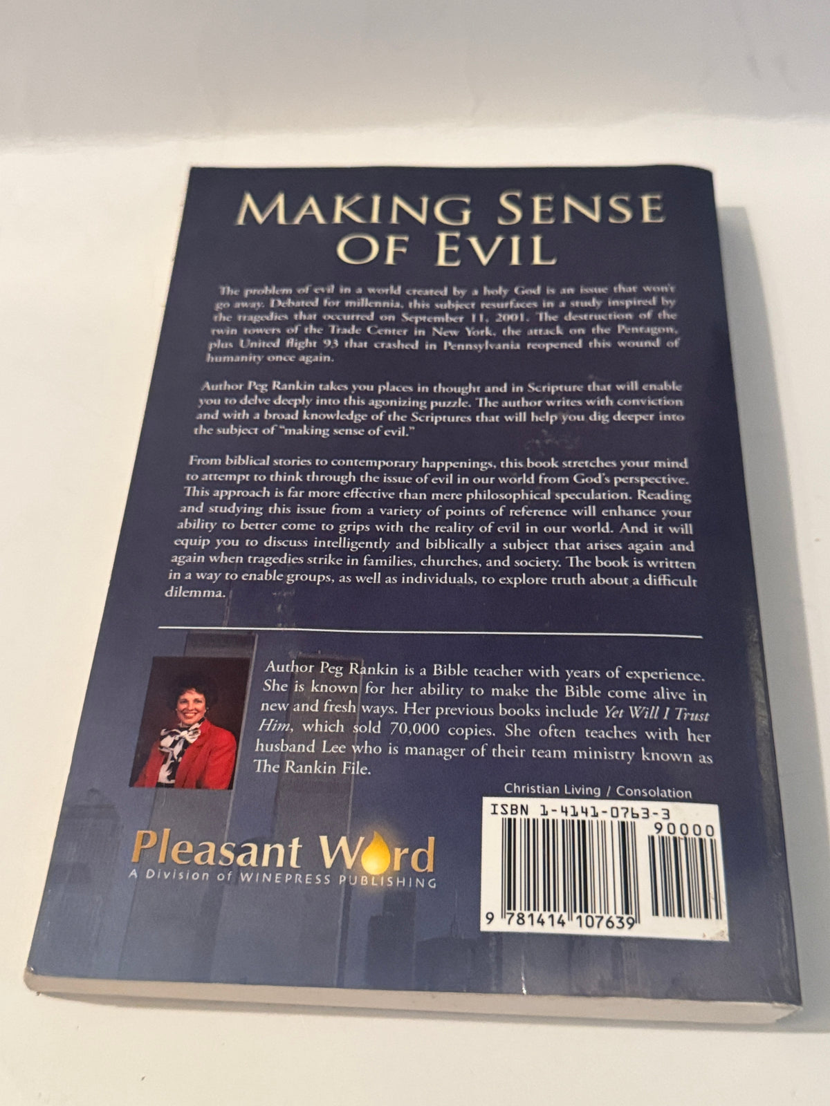 Making Sense of Evil: 9/11 Eyewitness Account Book