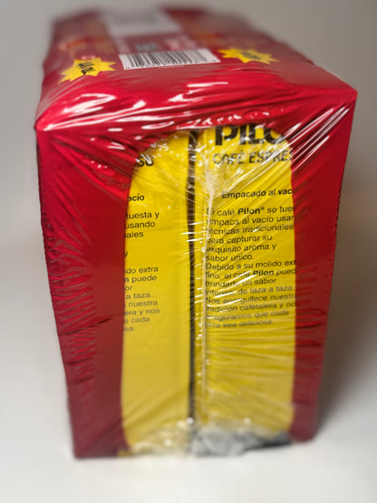 Cafe Pilon Bold Espresso Coffee – Latin Flavor, 10oz Brick