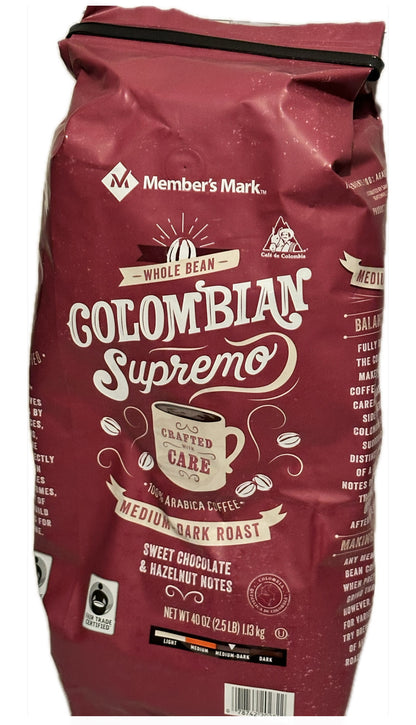 Member's Mark Original Medium Roast Ground Coffee, 40 oz. Classic Coffee