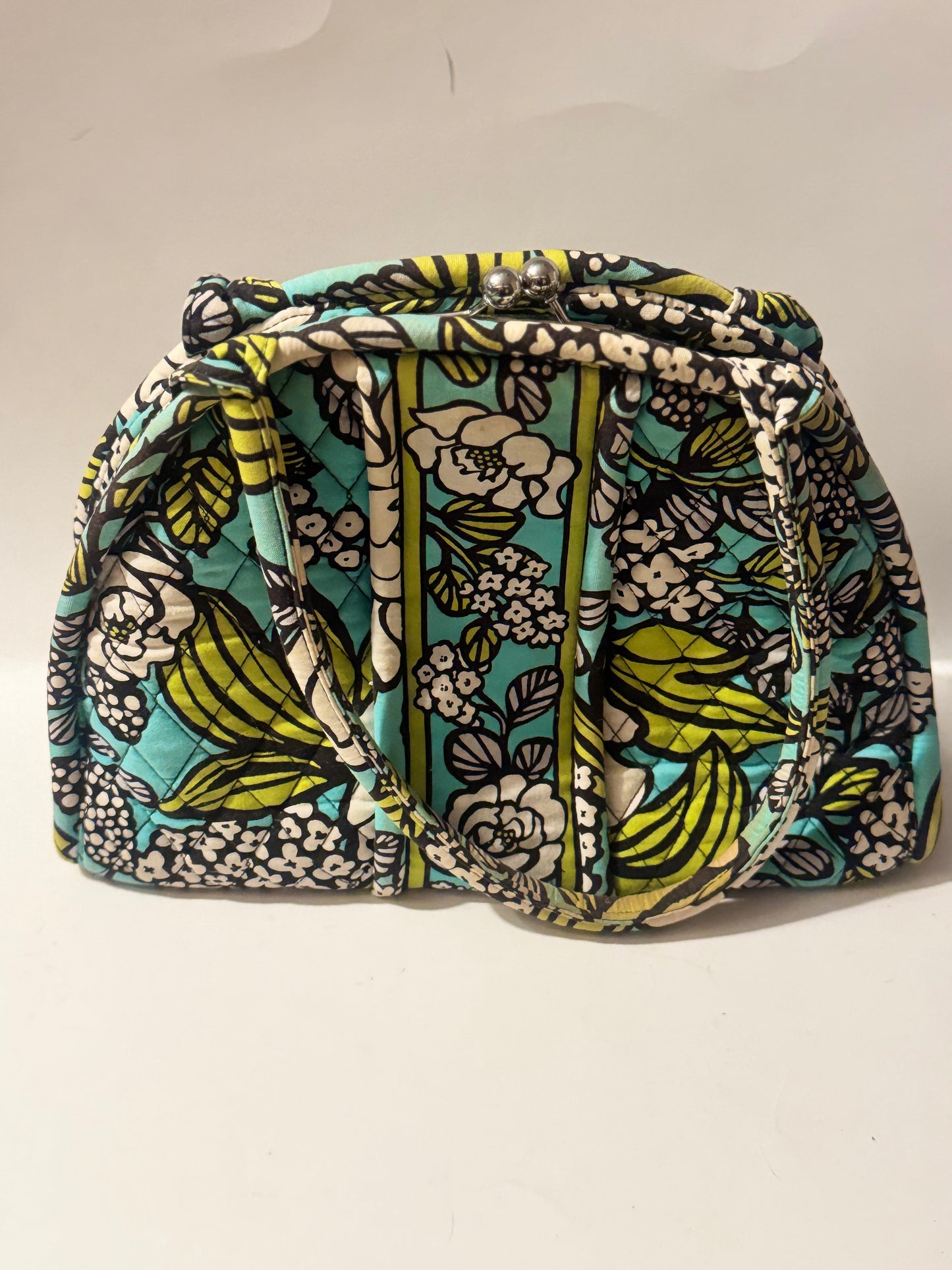 Vera Bradley Quilted Handbag in Colorful Geometric Print