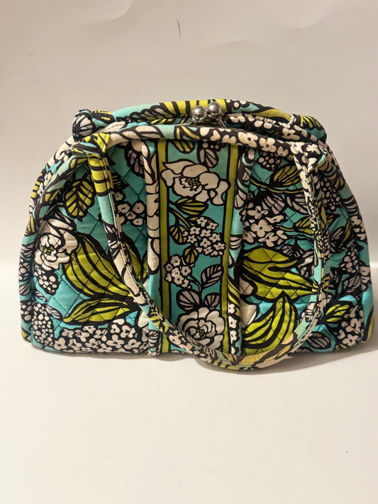 Vera Bradley Quilted Handbag in Colorful Geometric Print