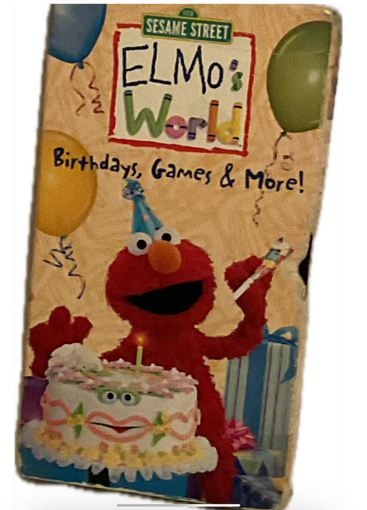 Elmo’s World: Fun & Learning VHS