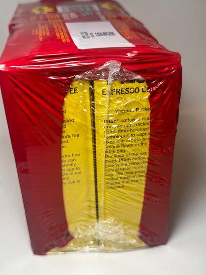 Cafe Pilon Bold Espresso Coffee – Latin Flavor, 10oz Brick